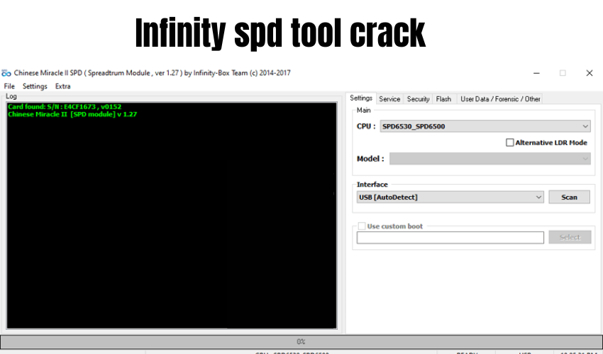 Download Infinity SPD Tool Cracked for Free